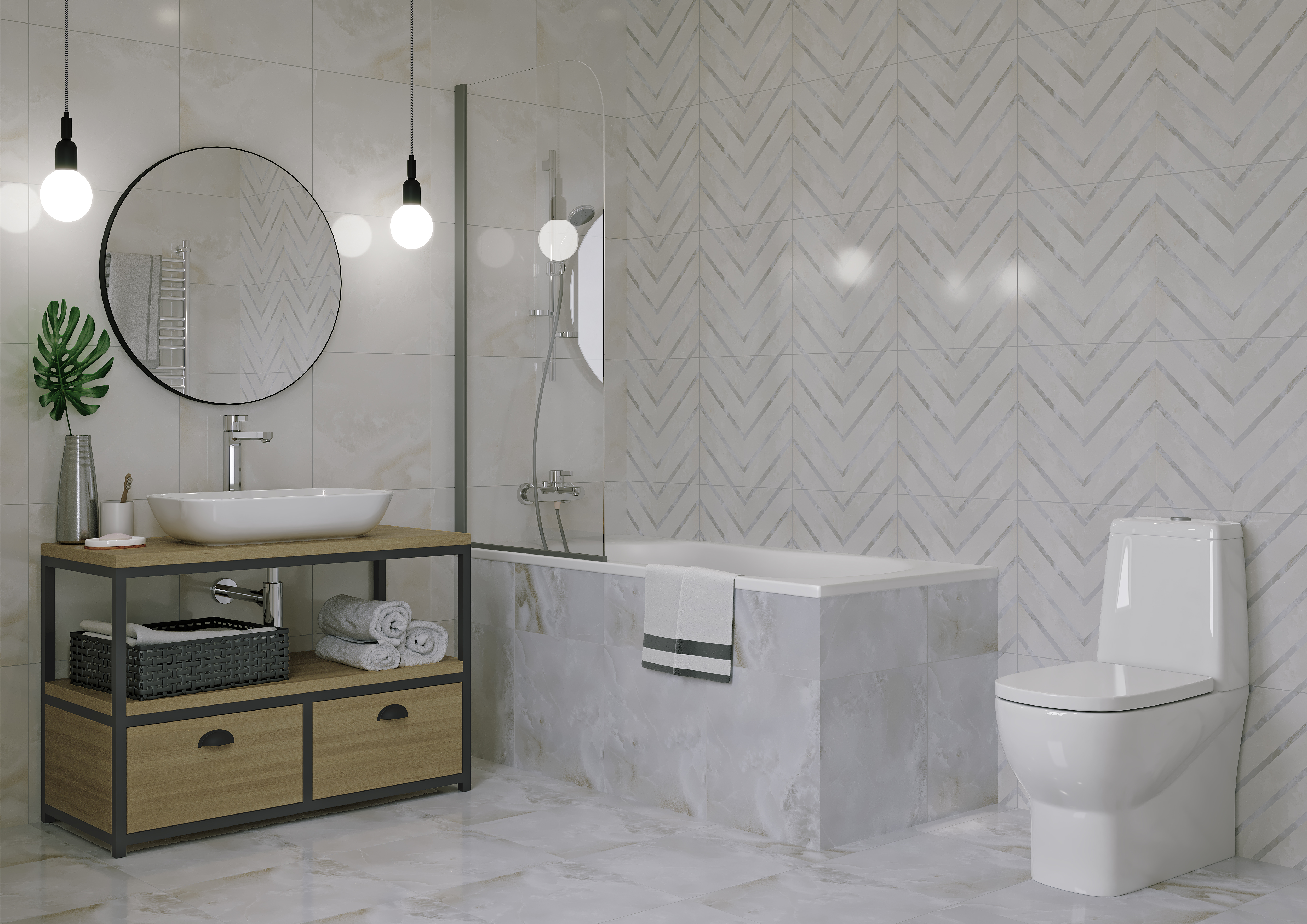 Мозаика Grasaro Dolce Grey 30x30 G-232/G/m01/300x300x8