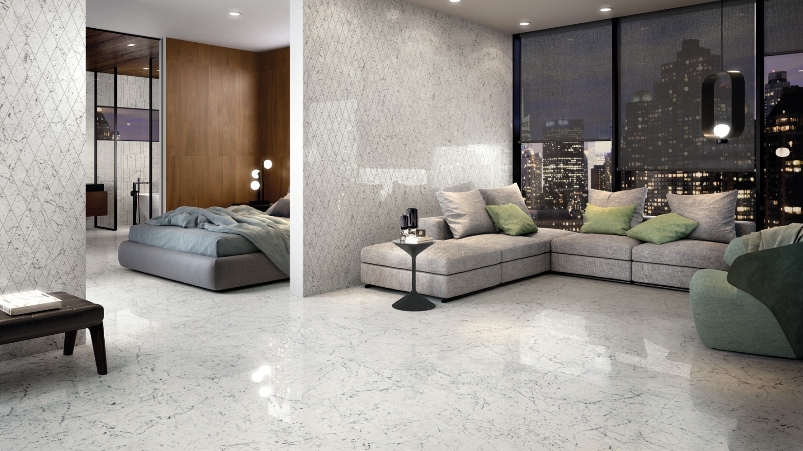 Керамогранит Италон Шарм Экстра/ Charme Extra Атлантик 30x60