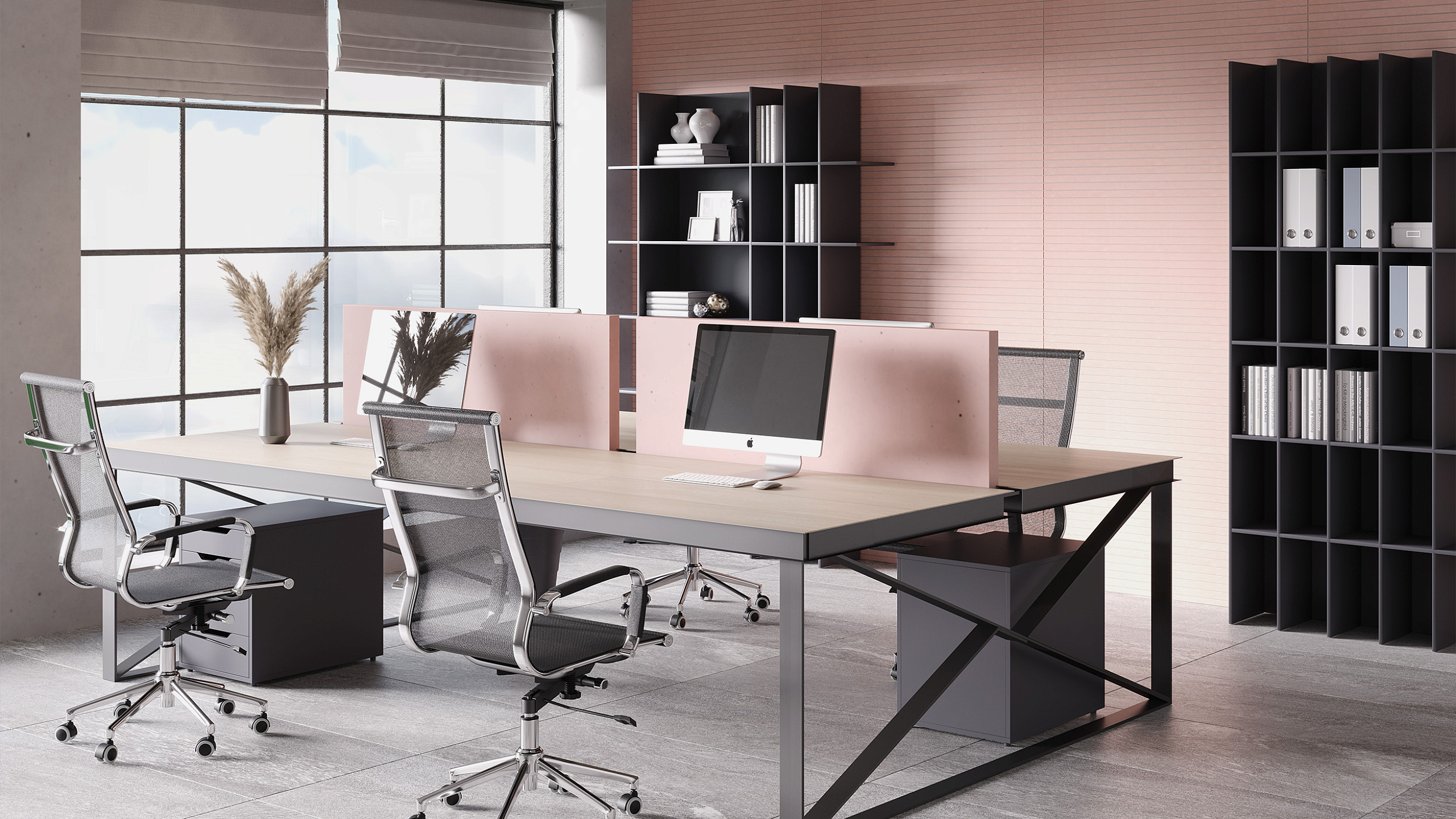 Мозаика Estima TN02 Tramontana Fascia Anthracite 30x30 серый
