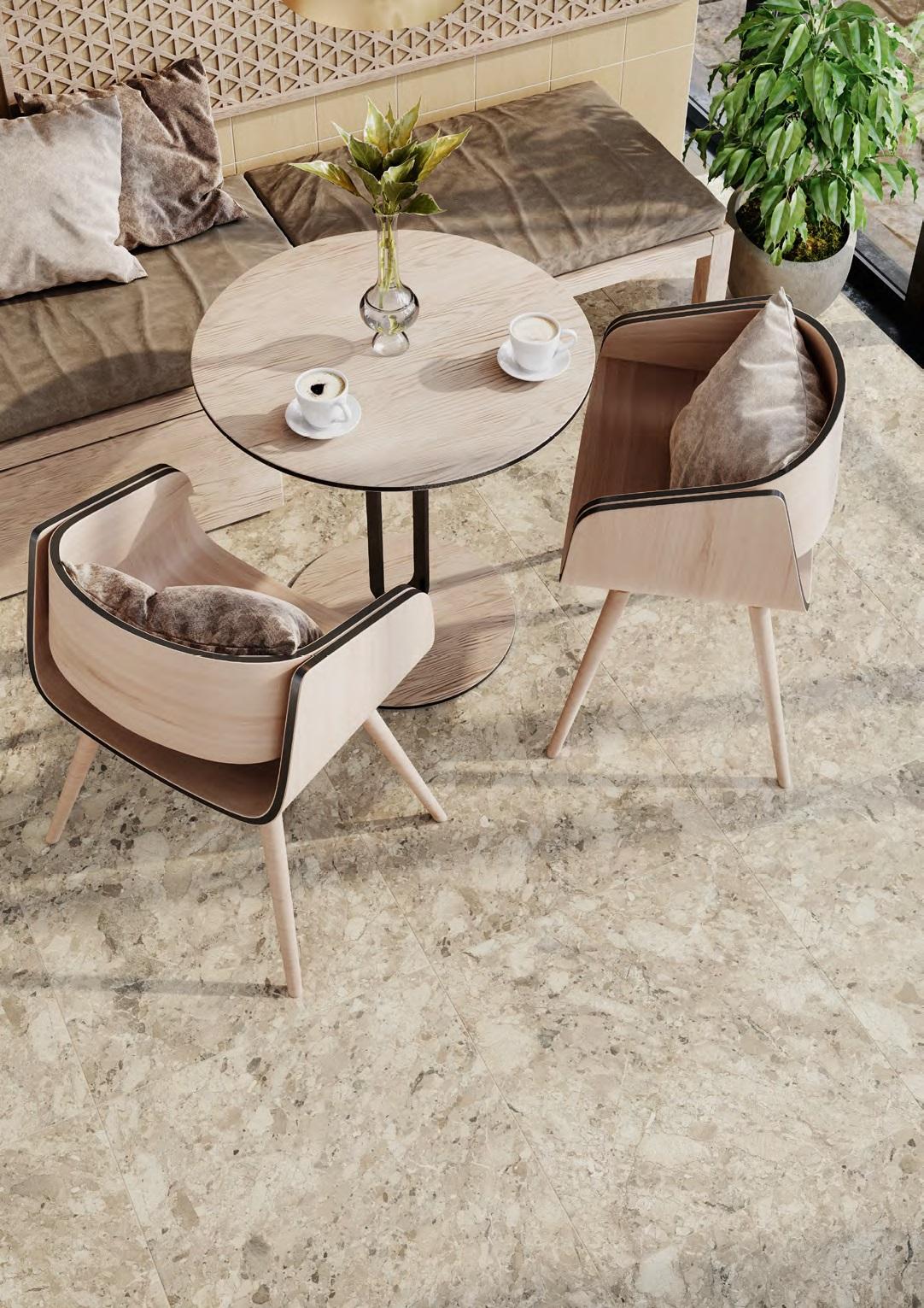 Керамогранит Kerama Marazzi Ирпина бежевый обрезной 60x60 DL602620R