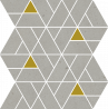 Мозаика Италон Авангард/ Avantgarde Сильвер Люксор 620110000240 серый 30.7x30.9
