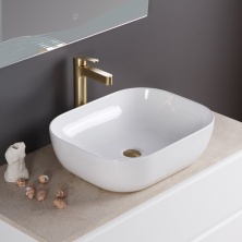 Раковина керамическая накладная BelBagno BB1302