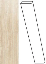 Плинтус Атлас Конкорд Италия Marvel Travertino Alabastrino Battiscopa Lapp. ADWA 7.2x60
