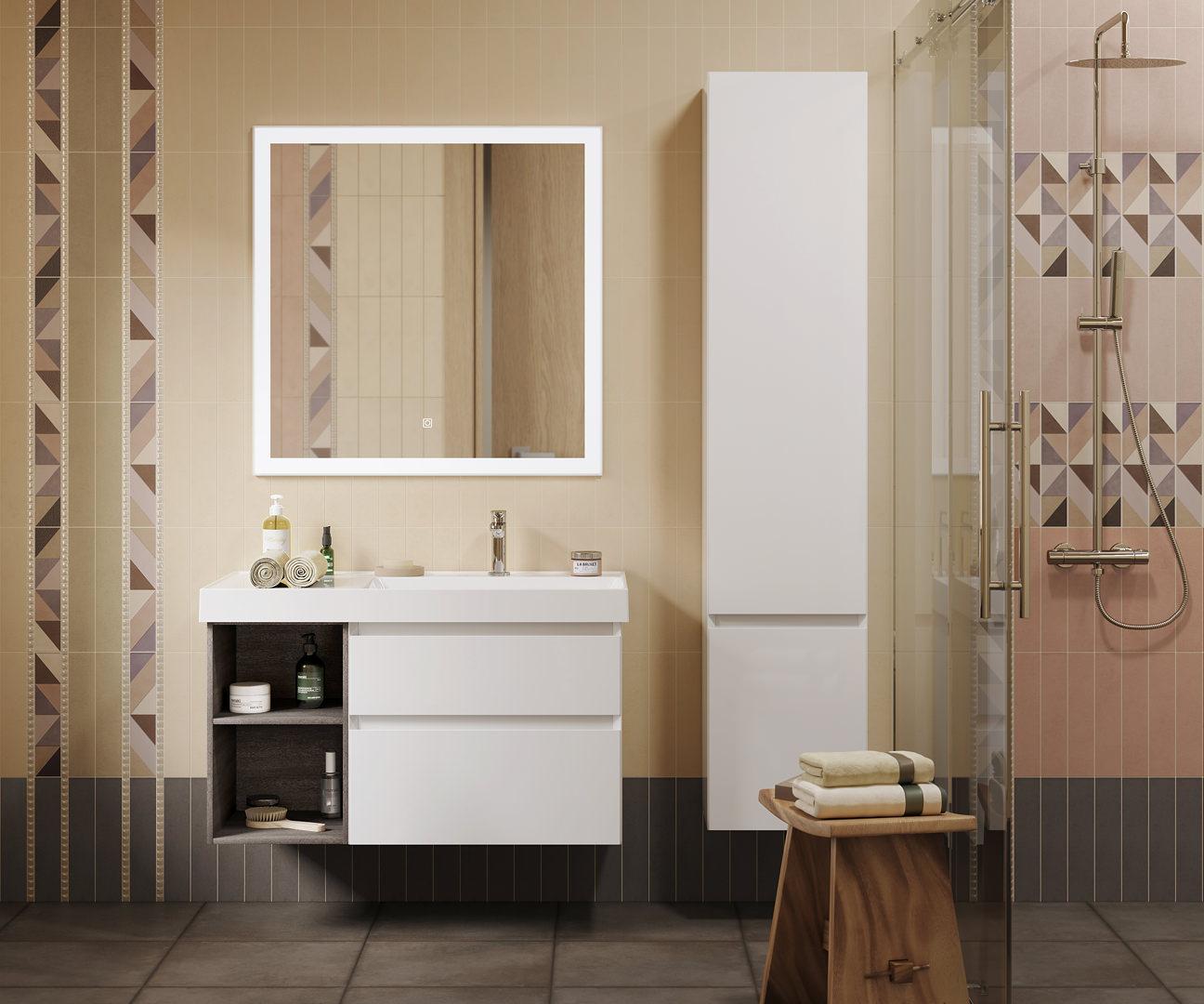 Керамическая плитка Kerama Marazzi 26304 Амстердам коричневый светлый матовая 6x28,5