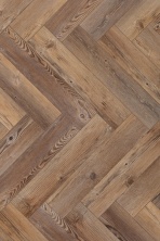 Кварцвиниловая плитка Aqua Floor Спейс Паркет Лайт/ Space Parquet Light AF4517PQL 610x122 Сосна Темный замковый кварц винил напольный