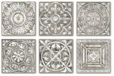 Вставка Kerama Marazzi B1294\SG1602 Сонет серый 4,7x4,7
