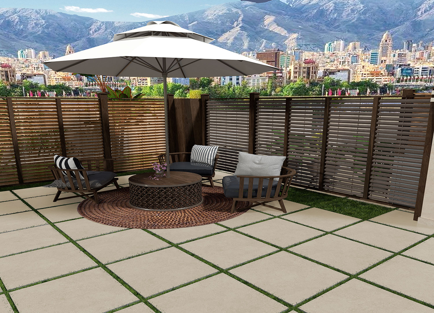 Керамогранит Persepolis Tile Dior Dark Grey 68569 серый 60x60