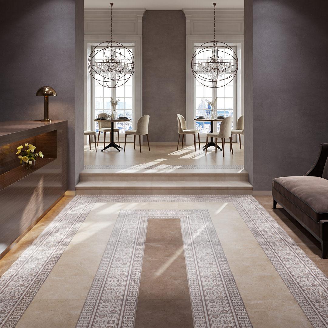 Плинтус Kerama Marazzi SG158100R\5BT Фаральони беж 7,6x40,2