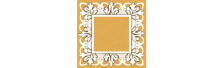 Вставка Kerama Marazzi Алмаш жёлтый глянцевый 9.8x9.8 HGD\B525\TOB001