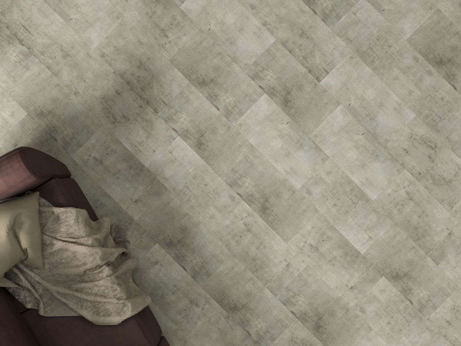 Кварцвиниловая плитка Fine Floor Stone FF-1445 Дюранго клеевой кварц винил напольный