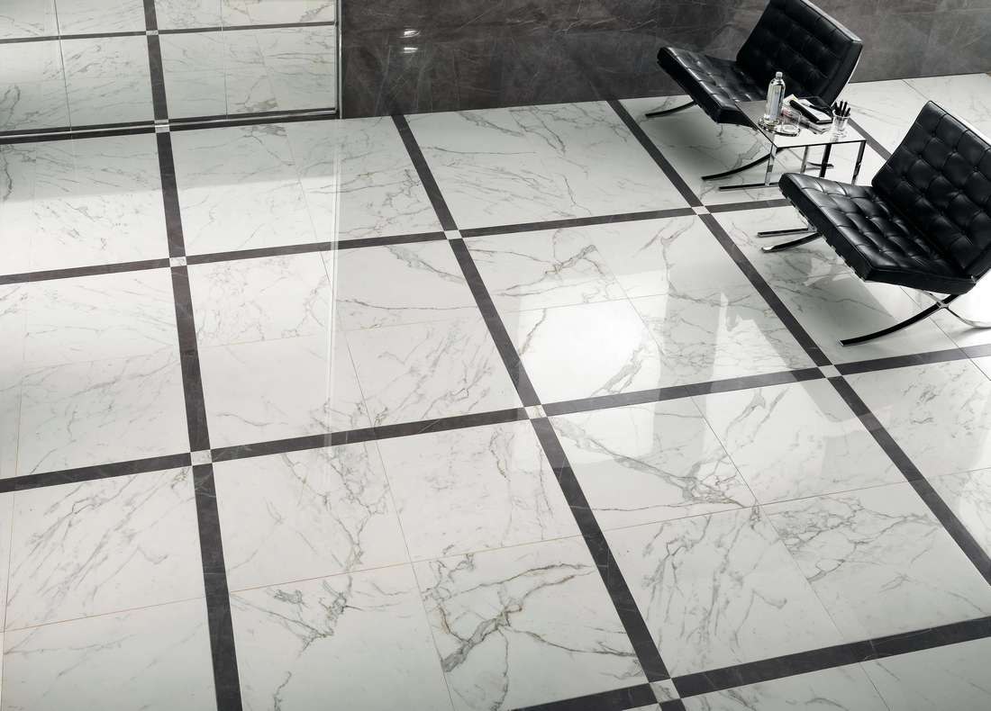 Керамическая плитка Атлас Конкорд Италия Марвел/ Marvel Calacatta Extra 30.5x91.5 AR5J
