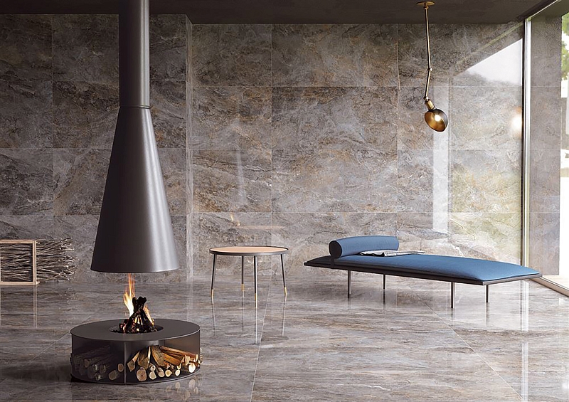 Мозаика Vitra Марбл-Х/ Marble-X Бреча Капрайа Белый 30x30 лаппатированный