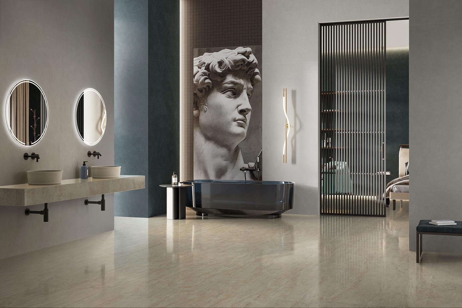 Декор Kerama Marazzi ID172 Риальто Нобиле наборный лаппатированный 30x30