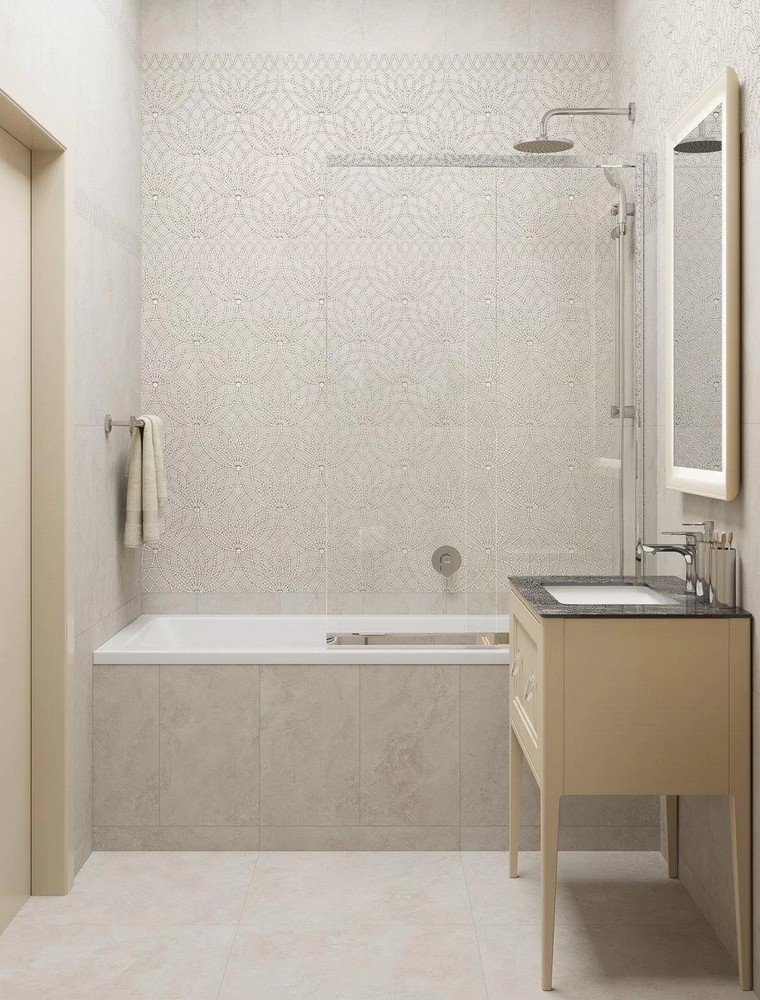 Декор Kerama Marazzi KMD3STA089BR Литос серый светлый матовый обрезной 30x60