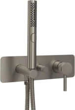 Смеситель для душа Allen Brau Priority 5.31009-BN (с внутренней частью, 2 хода) никель браш
