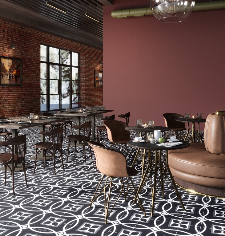 Керамогранит Старо Pre-Cut Bristol Red Matt 60x60 разноцветный