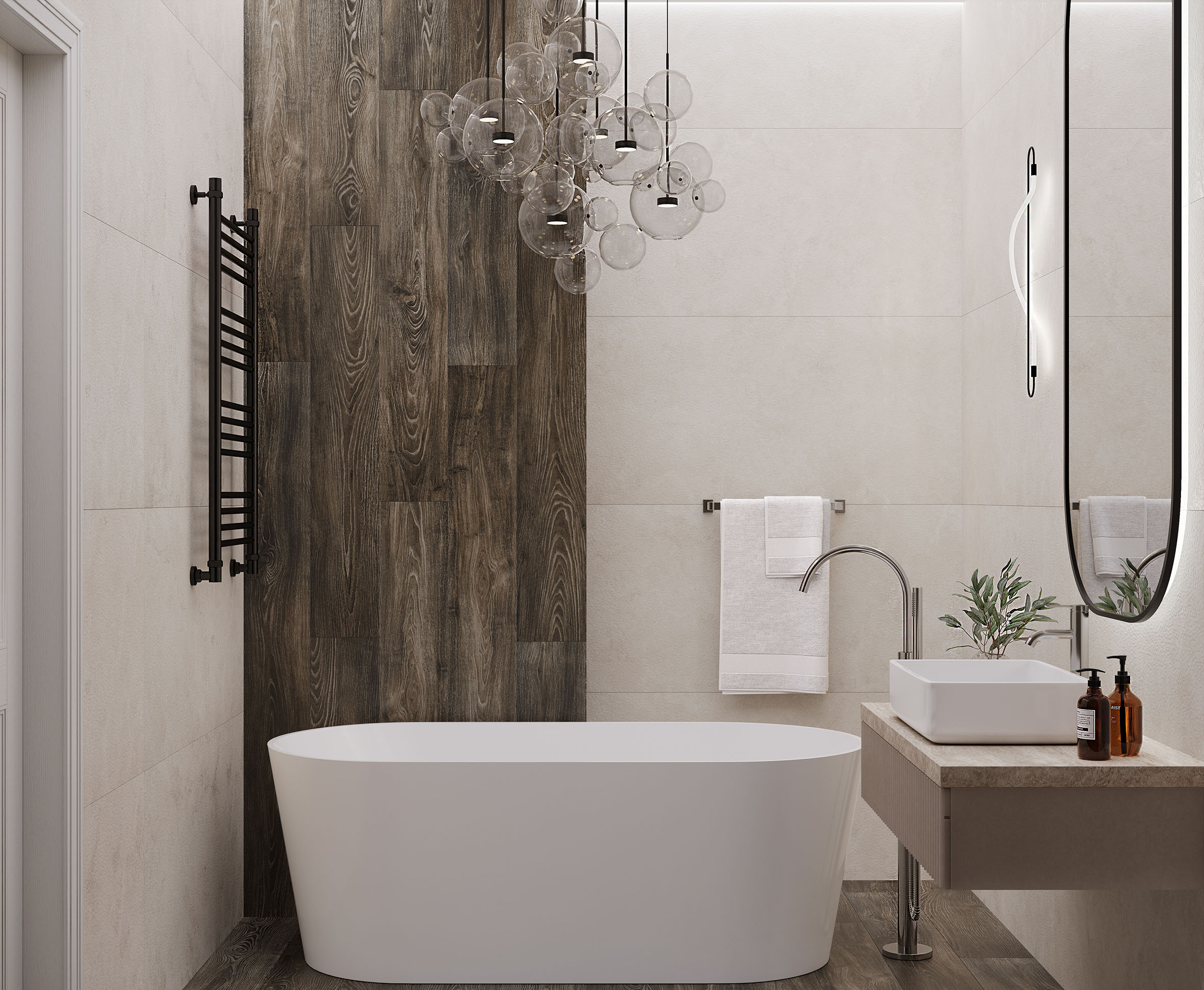 Керамогранит Laparet Charon Cream 60x120 матовый
