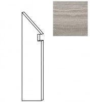 Ступень левая Атлас Конкорд Италия Marvel Travertino Silver Battiscopa Sag. Sx ADX5 7.2x30
