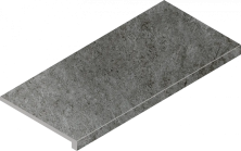 Ступень Италон Магма/ Magma Графит угловая правая 620070002954 серый 33x60
