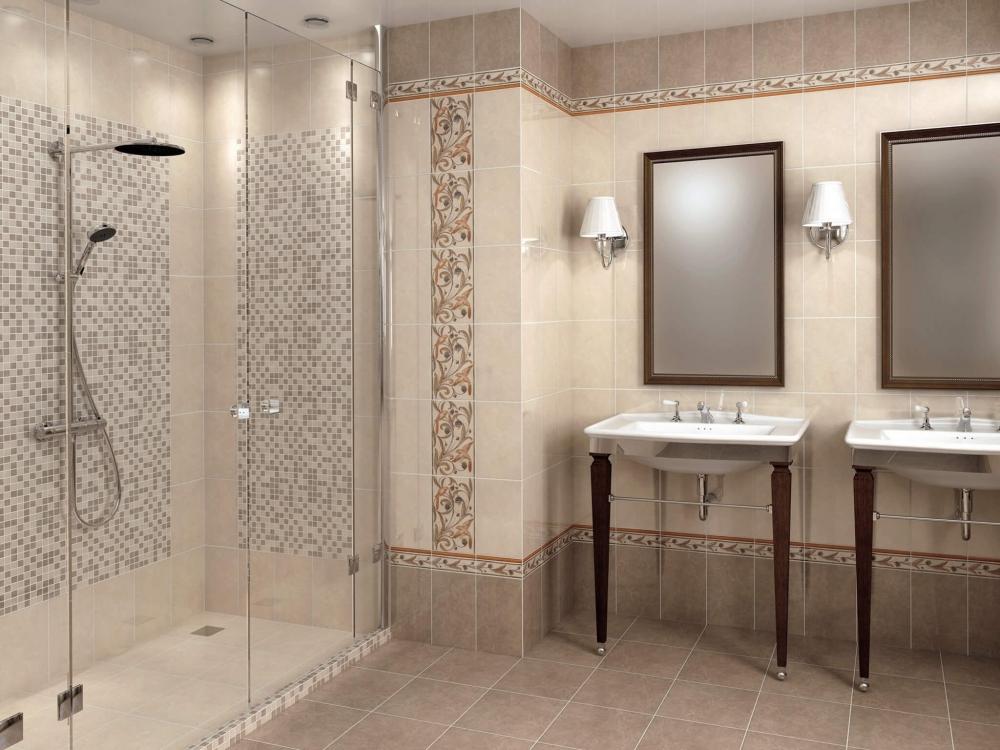 Керамическая плитка Kerama Marazzi 8247 Вилла Флоридиана коричневый 20x30