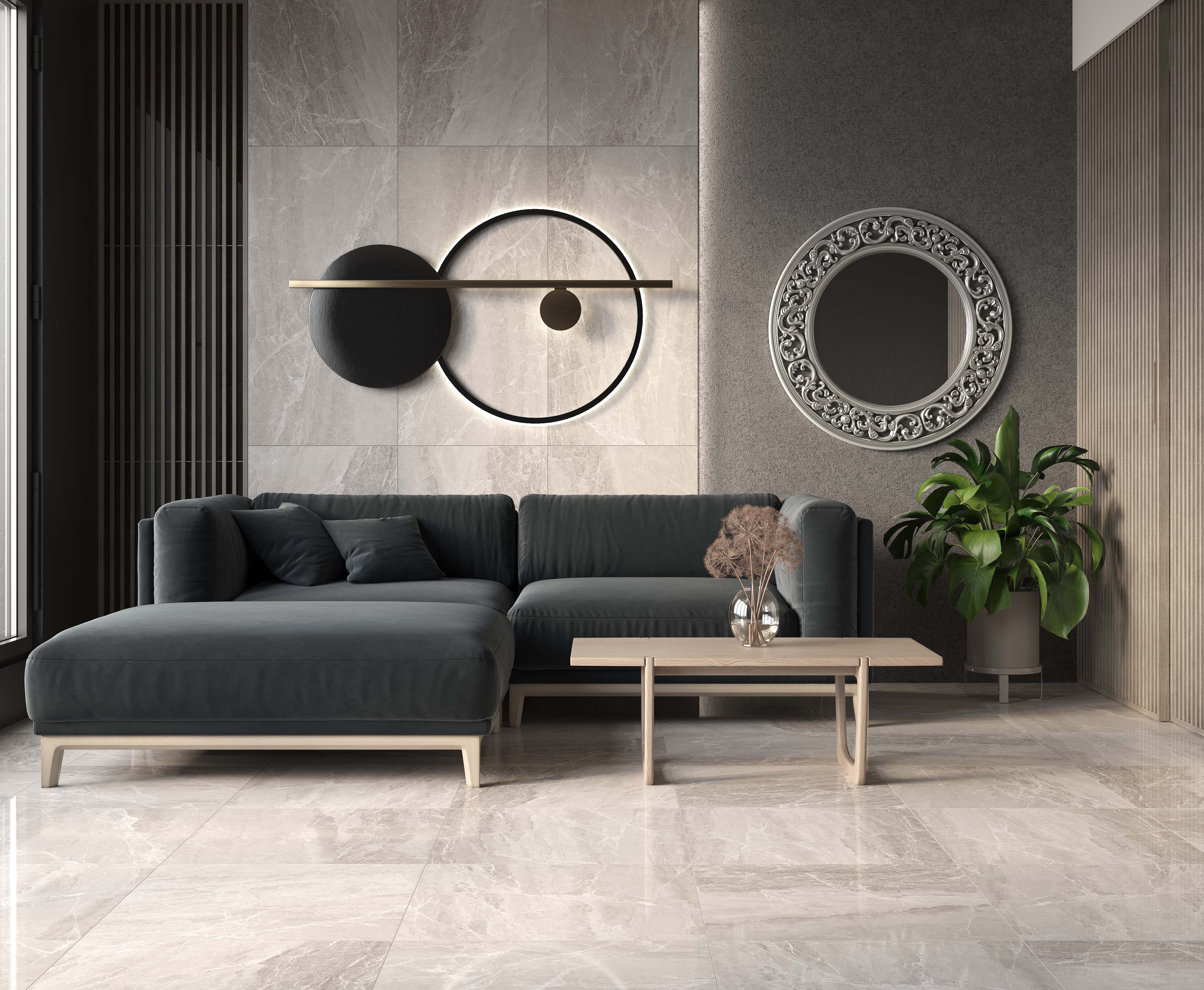 Керамогранит Laparet Nostalgic Silver 60x60 полированный