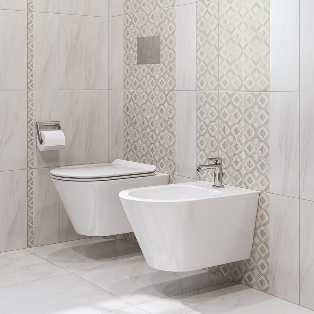 Керамическая плитка Kerama Marazzi 15135 Сибелес белый 15x40