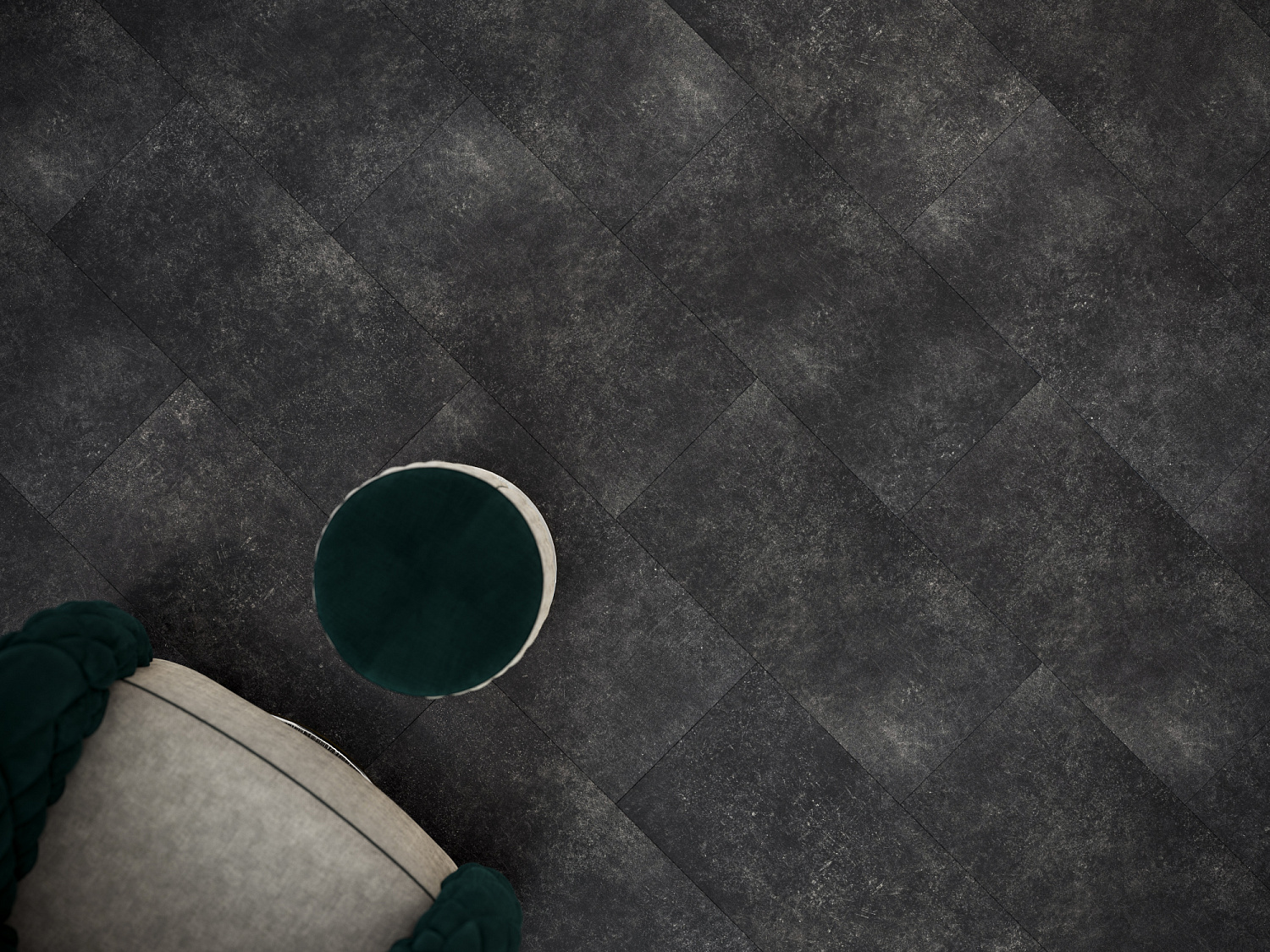 Кварцвиниловая плитка Fine Floor Stone FF-1445 Дюранго клеевой кварц винил напольный