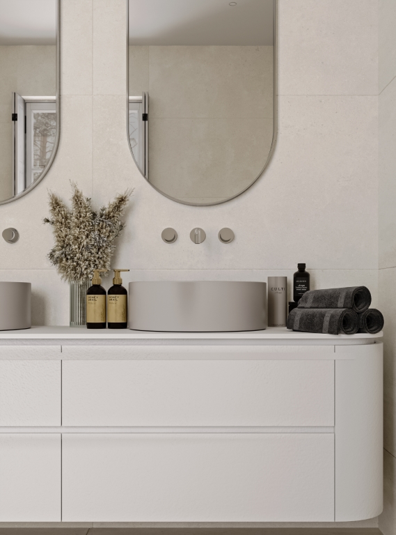 Керамогранит Старо Concreto Luna Matt 60x120 кремовый