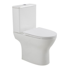 Унитаз-компакт безободковый BelBagno Lounge BB045CPR/SC, бачок BB045/051T с крышкой-сиденьем микролифт