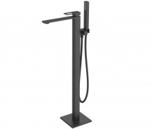 Напольный смеситель для ванны BelBagno Luce LUC-FMT-NERO