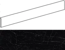 Плинтус Атлас Конкорд Италия Marvel Black Atlantis Battiscopa Matt AOWD 7.2x150