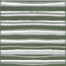 Декор Kerama Marazzi KMD3STA023GN Бахия 3 зеленый глянцевый 9.8x9.8