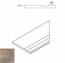 Бортик с выемкой закругленный правый Италон Дистрикт х2/ District X2 Emerald 30x60