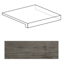 Ступень угловая правая Атлас Конкорд Италия Акси/ Axi Grey Timber Scalino Angolare Dx ANLY 22.5x22.5