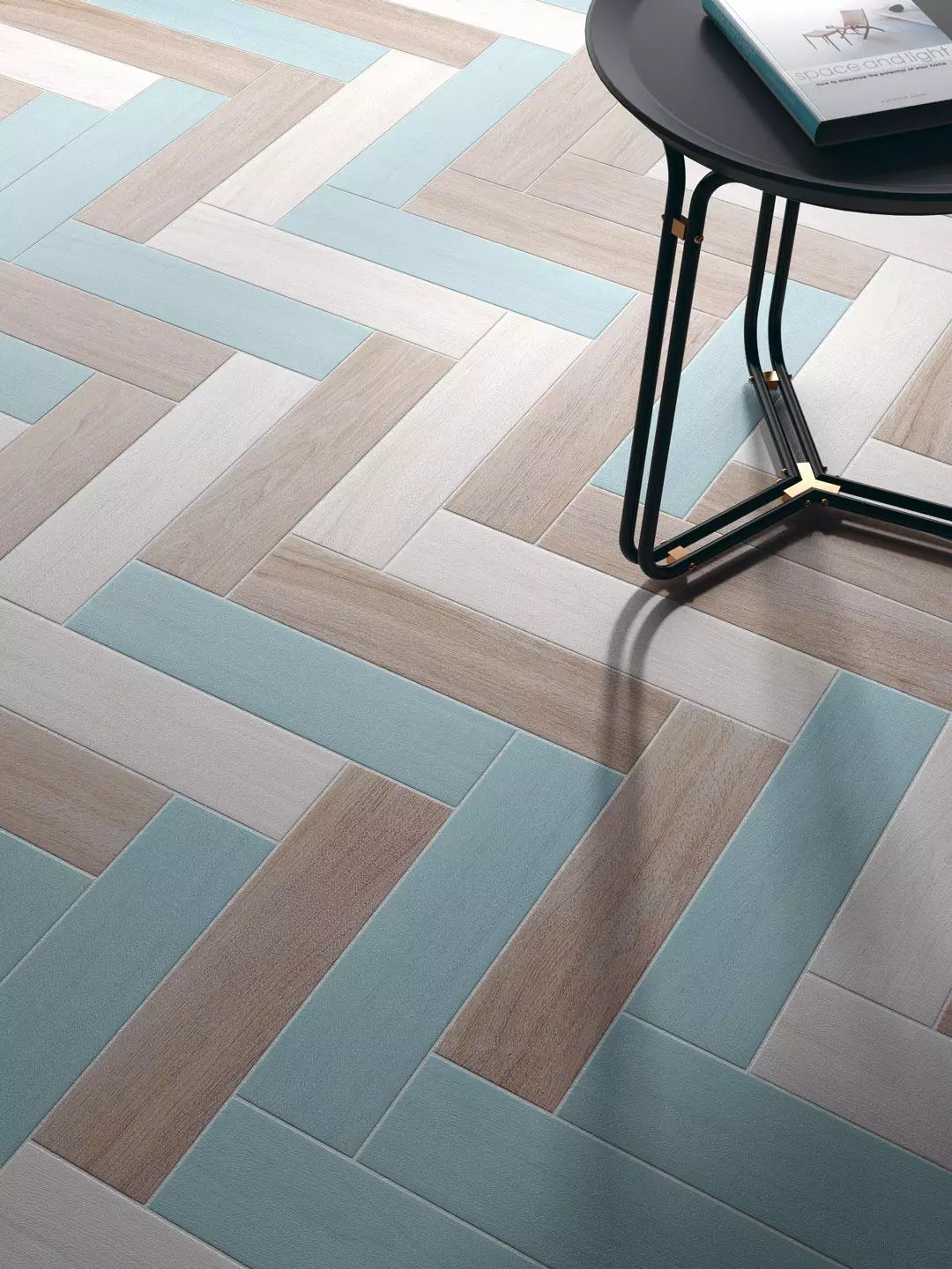 Керамогранит Kerama Marazzi SG401000N Вяз бирюзовый 9,9x40,2