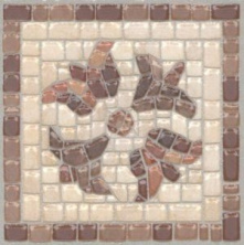 Вставка Kerama Marazzi HGD\A240\SG1544L Пантеон лаппатированная 9,6x9,6