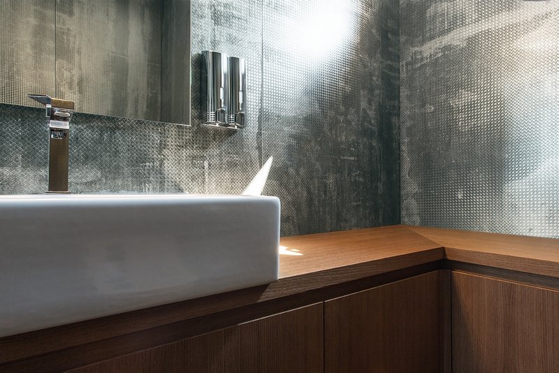 Керамогранит Laminam I Metalli Plutonio 100x300x3,5 LAMF008412