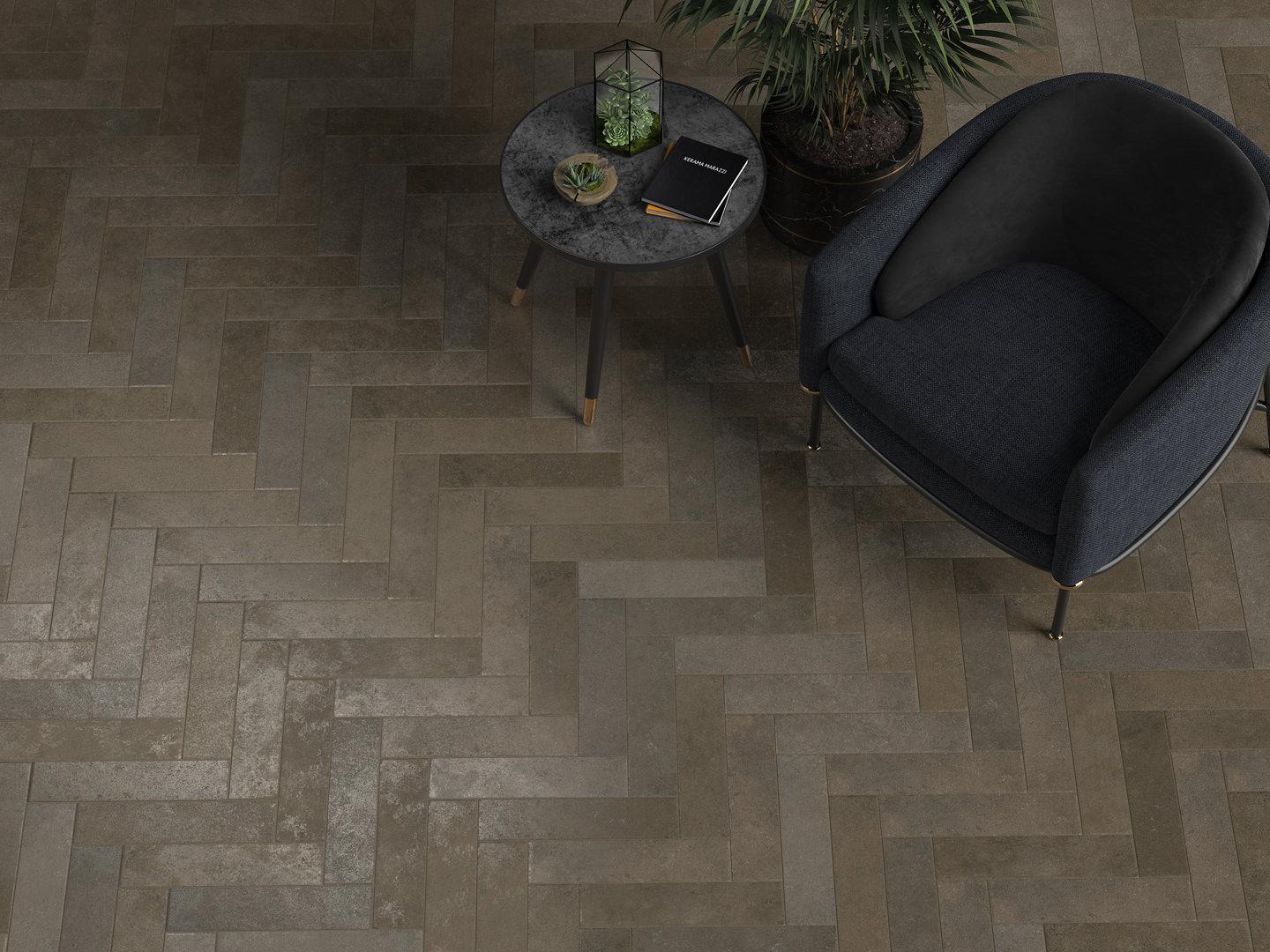 Вставка Kerama Marazzi VT\B229\1146 Декор Довиль 6 глянцевая 9,8x9,8