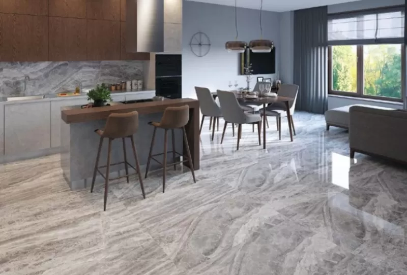 Керамогранит Старо Nestle Sky Polished 60x120 голубой