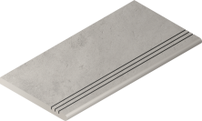 Ступень закругленная Италон Миллениум/ Millennium X2 Silver 30x60