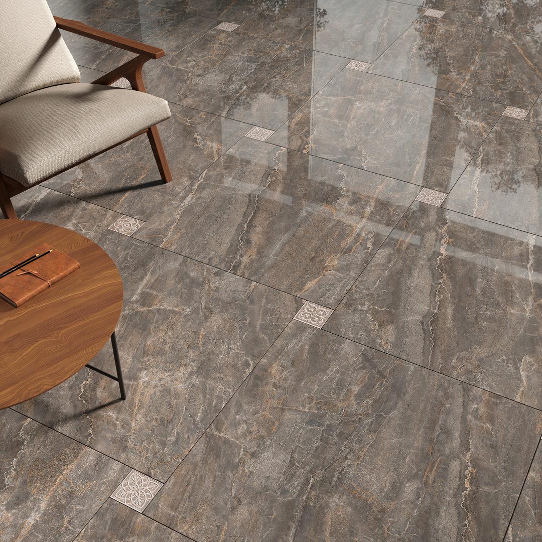 Керамогранит Kerama Marazzi SG570002R Парнас пепельный лаппатированный 80x160