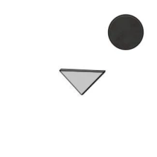 Вставка Атлас Конкорд Италия Призм/ Prism Graphite Corner A.E. A4ZS 1x1