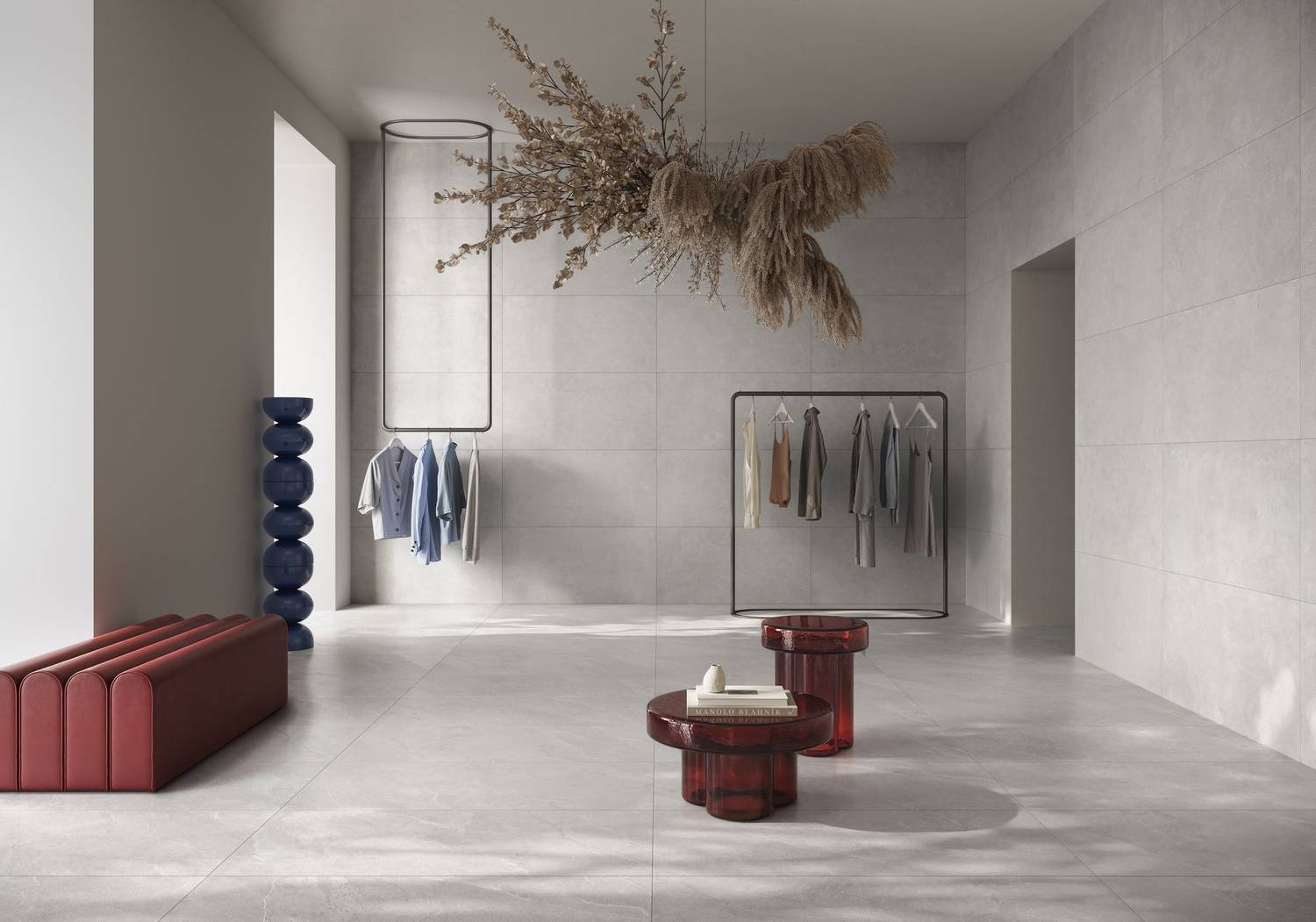 Керамогранит Vitra ЦементБэйс/ CementBase Песочный Матовый R10A 120x60