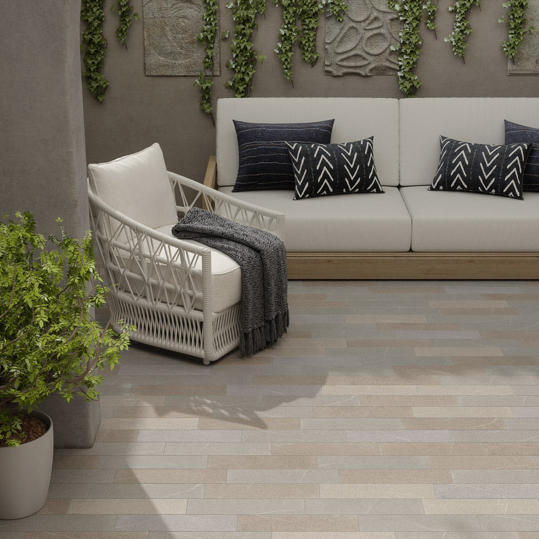Керамогранит Kerama Marazzi SG402700N Порфидо серый 9,9x40,2