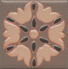 Вставка Kerama Marazzi Анвер 12 коричневый 4.85x4.85 OS\C178\21052