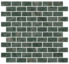 Декор Kerama Marazzi MM13123T Декор Эвора зеленый мозаичный глянцевый 30x32