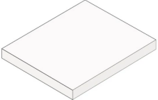 Ступень угловая Атлас Конкорд Италия Marvel Statuario Supremo Scalino Ang. Silk A45I 37.5x37.5