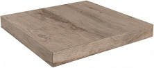 Ступень Kerama Marazzi DL501500R\GCD угловая клееная правая Про Вуд беж темный 33x33