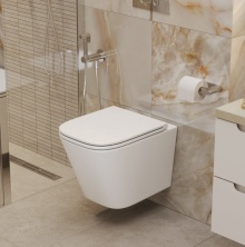 Унитаз подвесной безободковый BelBagno Ardente-R BB520CH-TOR