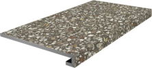 Ступень Kerama Marazzi KM6060G0051RGCF фронтальная клееная Бричиола коричневый матовый обрезной 33x60